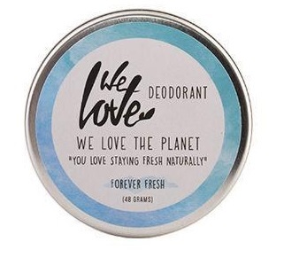Foto van We love the planet the planet 100% natural deodorant forever fresh 48g via drogist