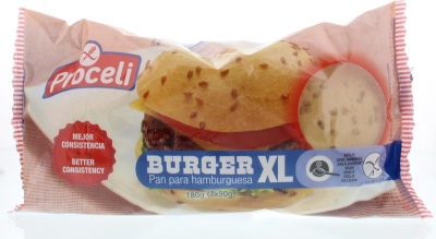 Foto van Proceli hamburgerbroodjes 2st 140gr via drogist