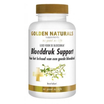 Foto van Golden naturals bloeddruk support 60cap via drogist