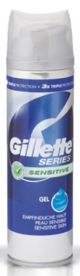 Foto van Gillette gillet gel series gevoelig 200ml via drogist