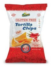 Foto van Sam mills sammills tortilla chips chili 125gr via drogist