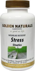 Golden naturals stress situaties 60cap  drogist