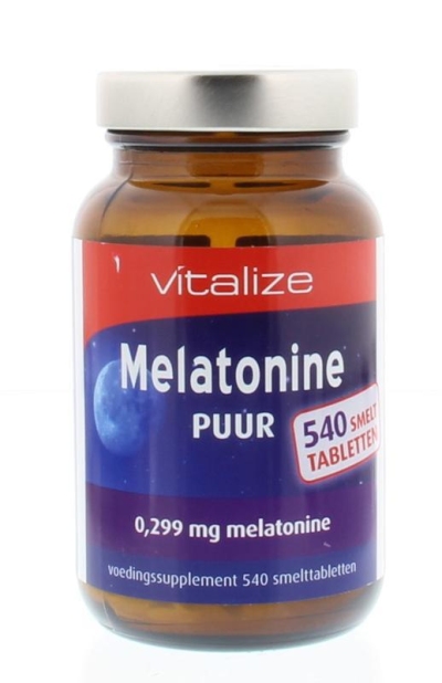 Foto van Vitalize products melatonine 0,299mg 540tb via drogist