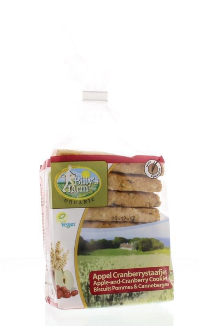 Billy's farm appel cranberry staafjes 175g  drogist