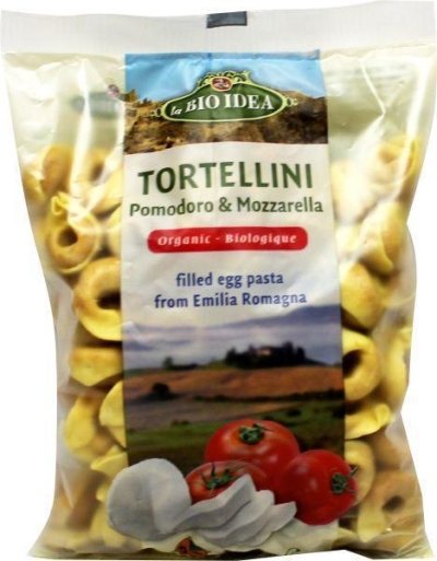 Foto van Bioidea tortellini tomaat mozzarella 250g via drogist