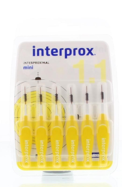 Foto van Interprox premium mini 3.0mm geel 6st via drogist