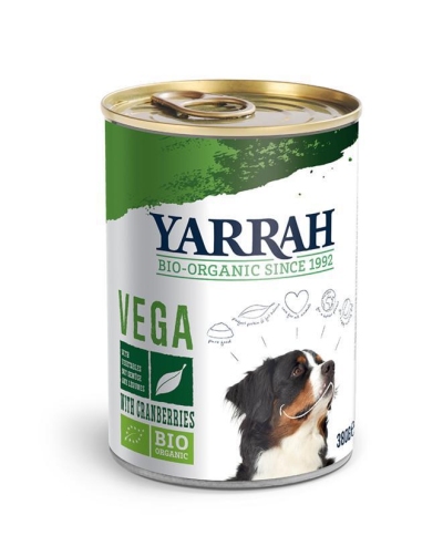 Yarrah hond droogvoer graanvrij met cranberry 380g  drogist