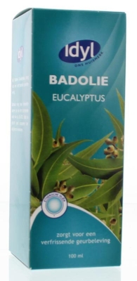 Foto van Idyl badolie eucalyptus 100ml via drogist