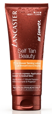 Foto van Lancaster self tan in shower tanning lotion 200ml via drogist