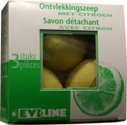 Foto van Evi line citroenzeep 3 stuks 250g via drogist
