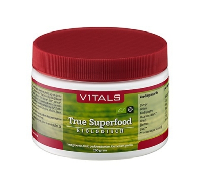 Foto van Vitals true superfood bio 200g via drogist