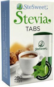 Foto van Stesweet stevia tabs 250tab via drogist
