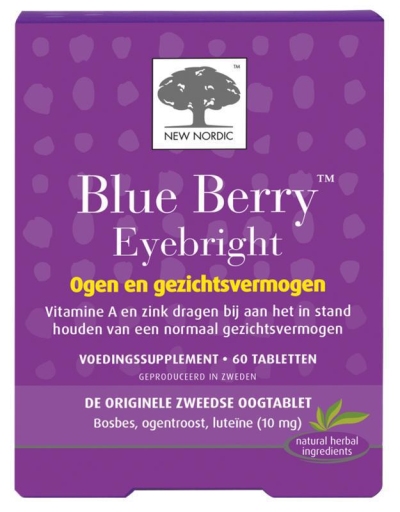 New nordic blue berry 60tab  drogist