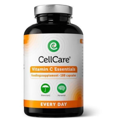 Foto van Cellcare vitamine c essentials 180vc via drogist