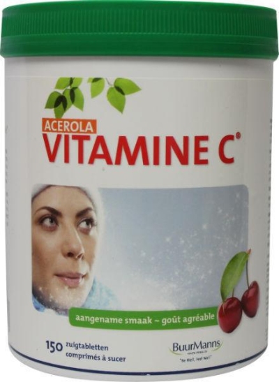 Foto van Buurmanns acerola vitamine c 150zt via drogist