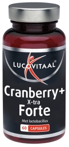 Foto van Lucovitaal cranberry+ xtra forte 60cap via drogist