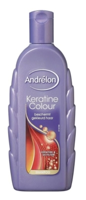 Foto van Andrelon shampoo keratine colour 300ml via drogist