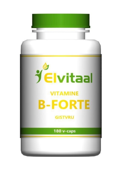 Elvitaal vitamine b forte gistvrij 180vca  drogist