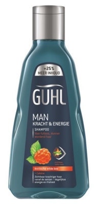 Guhl shampoo man kracht/energie 250ml  drogist