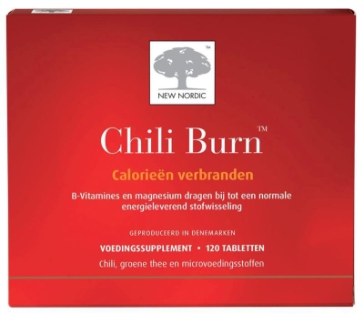 New nordic chili burn 120tab  drogist