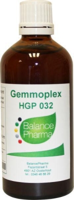 Foto van Balance pharma gemmoplex hgp032 oorlymf 100ml via drogist