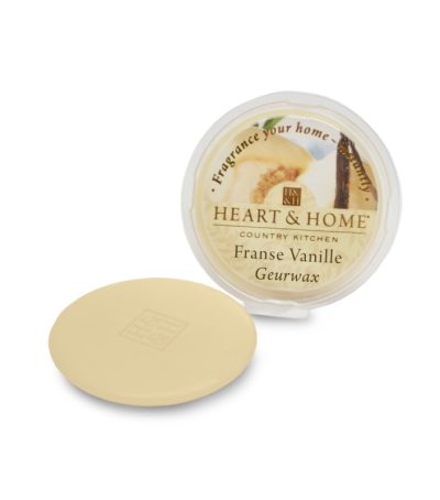 Foto van Heart & home geurwax - franse vanille 3 voor € 5,- 1st via drogist
