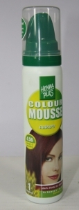 Foto van Hennaplus color mousse 4.56 auburn 75ml via drogist