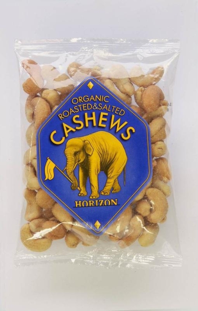 Horizon cashewnoten met zeezout eko 100g  drogist
