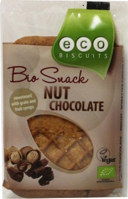 Foto van Eco biscuit noten / chocolade 45g via drogist