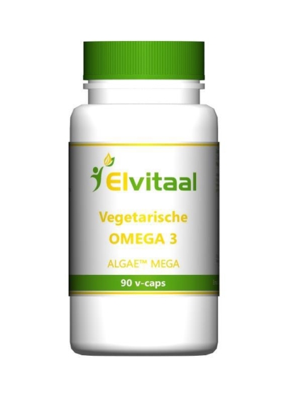 Foto van Elvitaal omega 3 vegetarisch 90ca via drogist