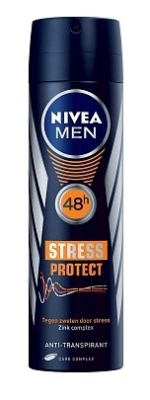 Foto van Nivea for men deospray stress protect xl 200ml via drogist