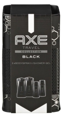 Foto van Axe geschenkset black mini travelbag 1 set via drogist