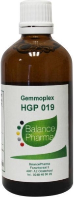 Balance pharma gemmoplex hgp019 cholesterol 100ml  drogist