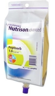 Foto van Nutricia sondevoeding nutrison advanced peptisorb 8 x 8 x 1000 ml via drogist