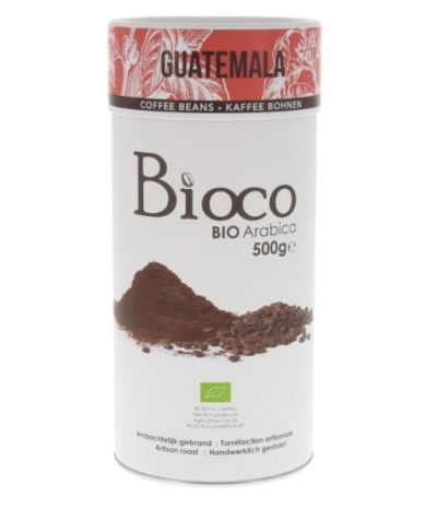 Foto van Bioco guatemala koffiebonen 500gr via drogist