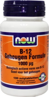 Now vitamine b12 geheugenformule 1000mcg 100zt  drogist
