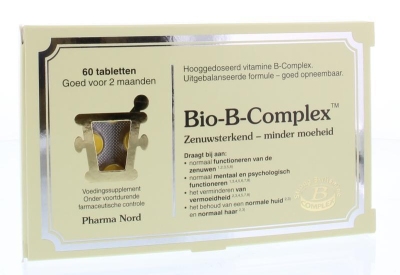 Foto van Pharma nord bio b complex 60tab via drogist