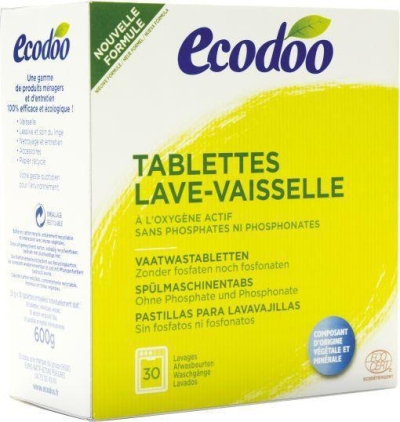 Foto van Ecodoo vaatwasmachine tablets 600g via drogist