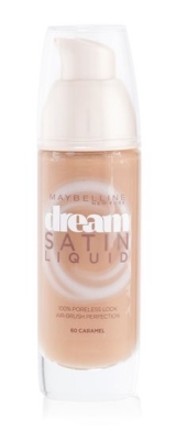 Maybelline foundation dream satin liquid caramel 060 1 stuk  drogist