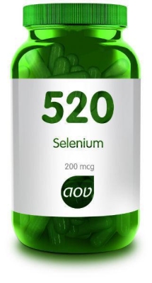 Aov 520 selenium 200 mcg 60cp  drogist
