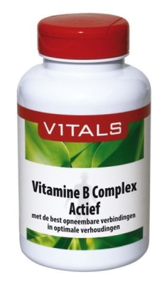 Vitals vitamine b complex actief 100cap  drogist