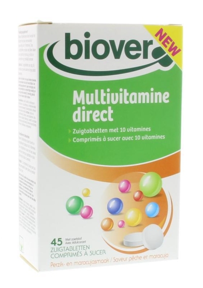Foto van Biover multivitamine direct 45zt via drogist