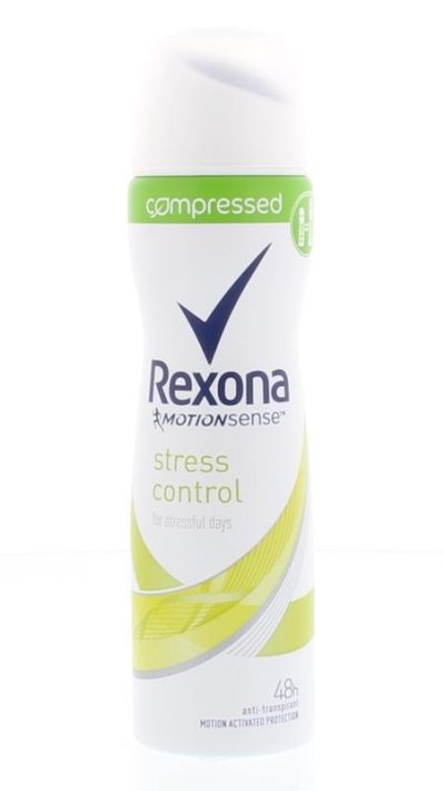 Foto van Rexona women deodorant spray stress control 75ml via drogist