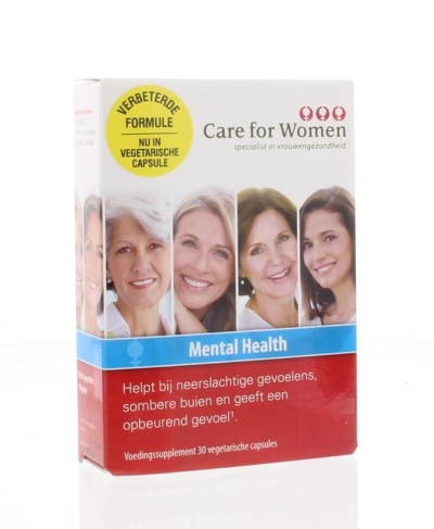 Foto van Care for women mental health 30cap via drogist