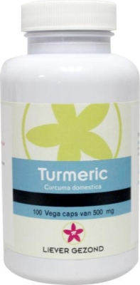 Liever gezond turmeric curcuma 100cap  drogist