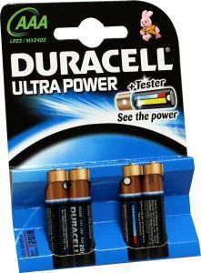 Duracell ultra aaa-batterijen 4st  drogist