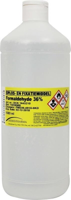 Foto van Added pharma formaldehyde formaline 36% 1000ml via drogist