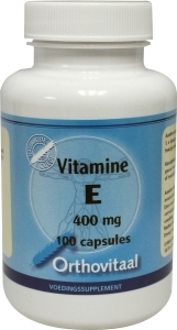 Orthovitaal vitamine e 400 100cap  drogist