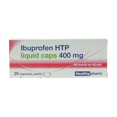 Healthypharm ibuprofen 400mg 20cap  drogist