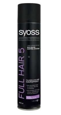 Syoss haarspray full hair nr.5 400ml  drogist